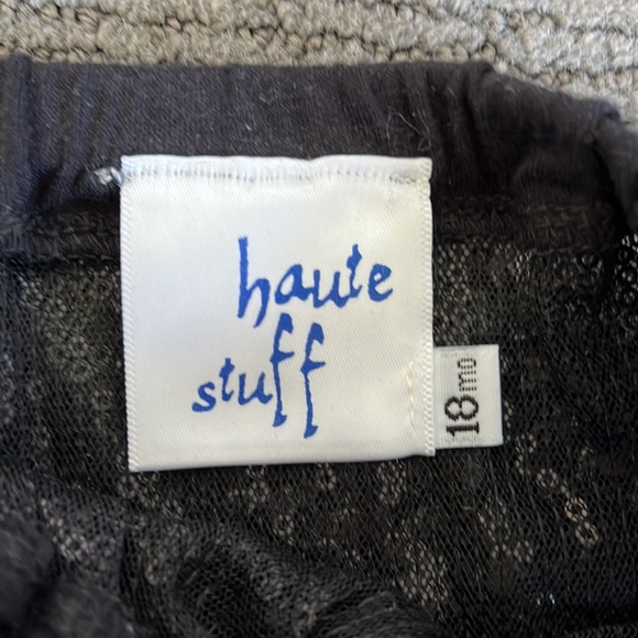 Girls 18 month old black sequined bloomers - Picture 2 of 2